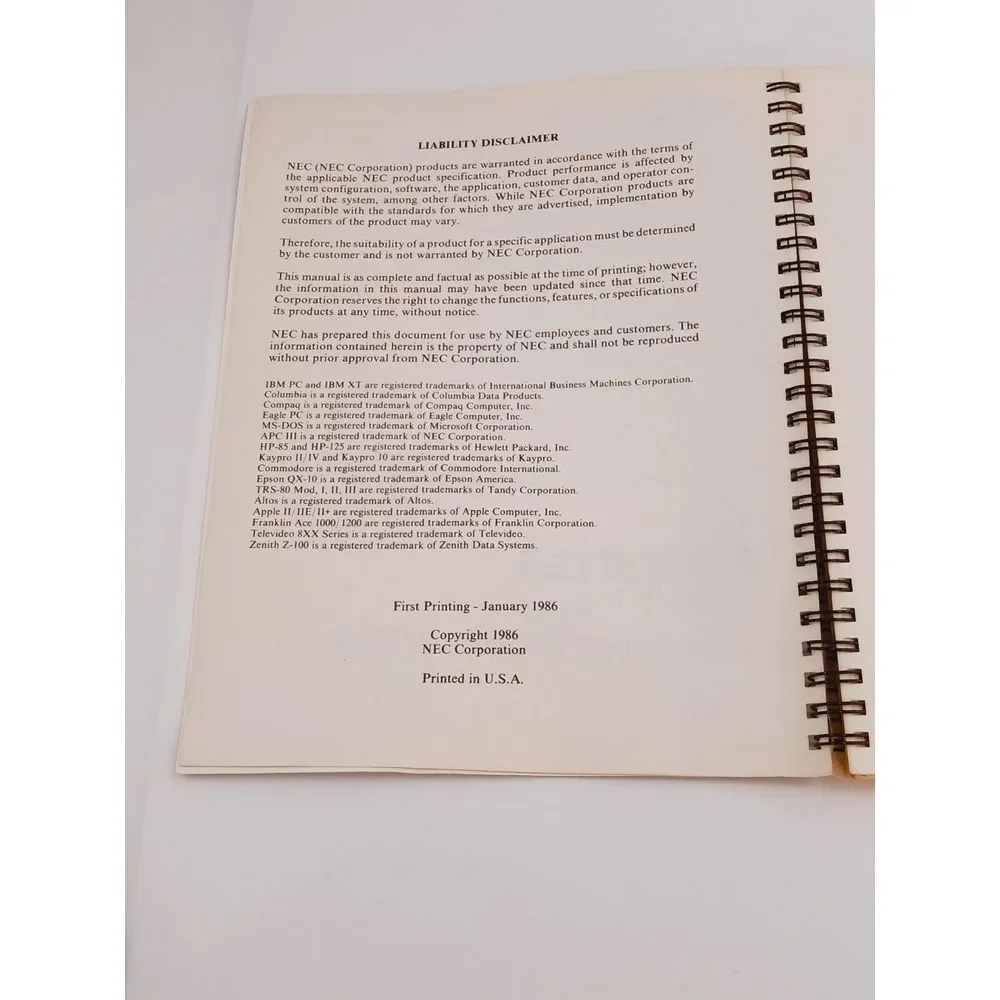 NEC Pinwriter P6/P7 Series Technical Reference Guide‎